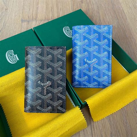 men's card holder goyard|maison goyard card holder.